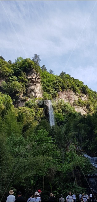 산,자연,장가계,천문산,천자산,폭포
