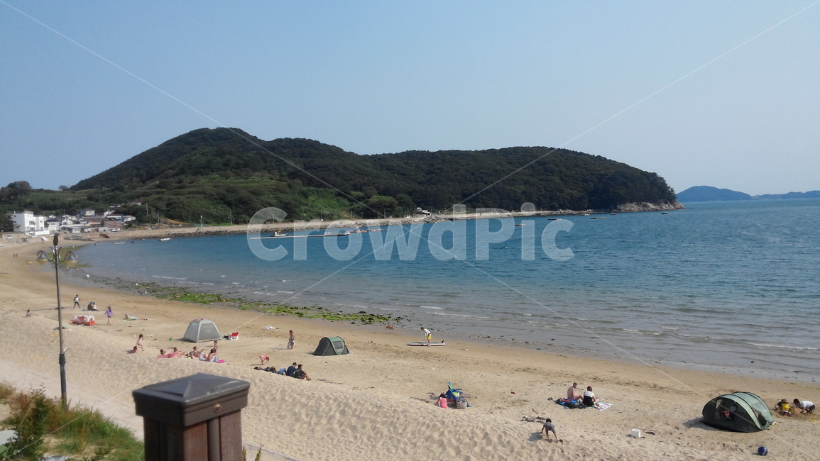 거제도,해수욕장,구조라해수욕장,모래,바다