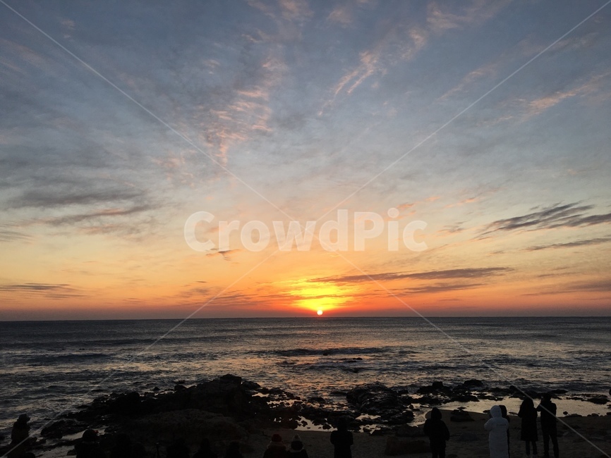 자연,redsky,dawn,새벽,sunrise,새해,바다,신년