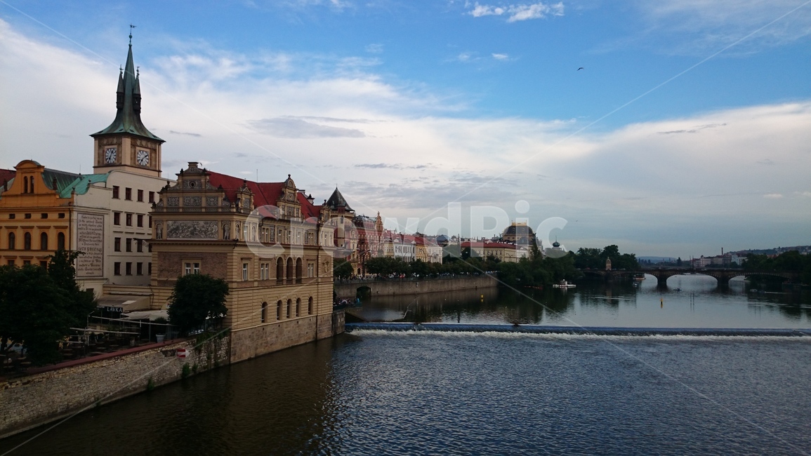 체코,카를교,강,하늘,구름,건물,유럽,czech,charlesbridge,river,sky,cloud,building,europe