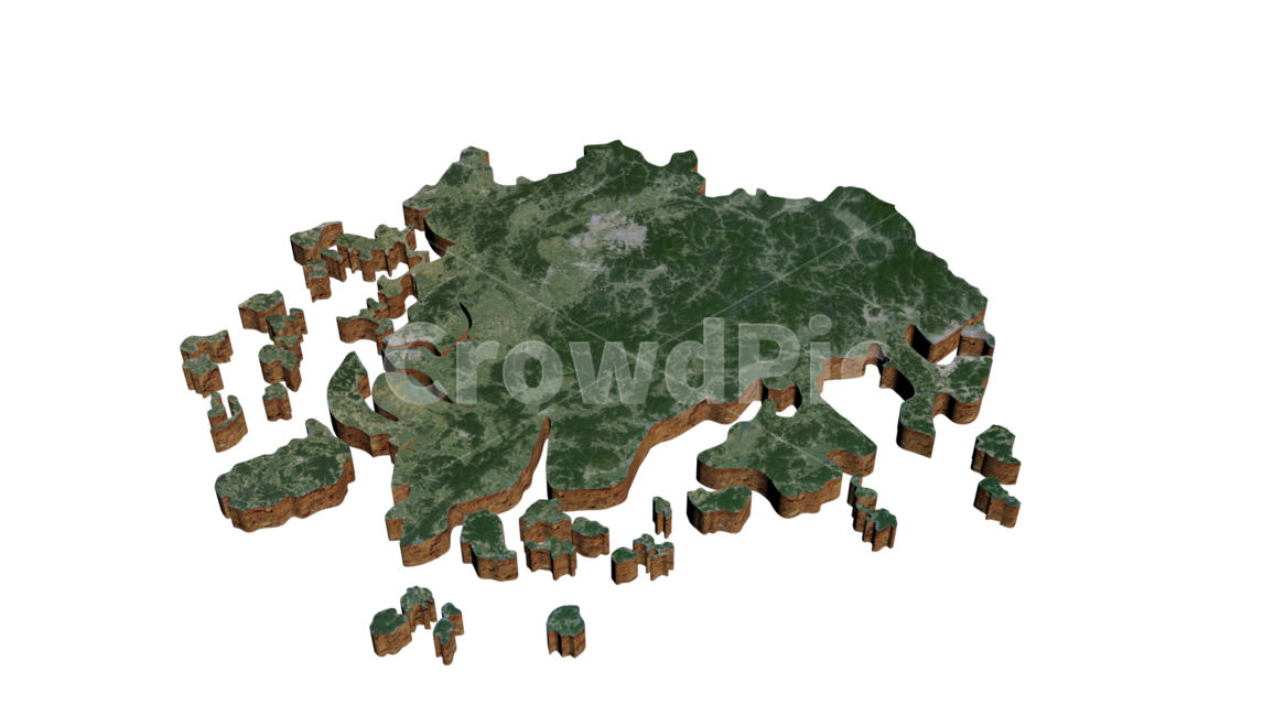 전라남도,전라도,대한민국,한국,지도,3d,map,누끼,remove background