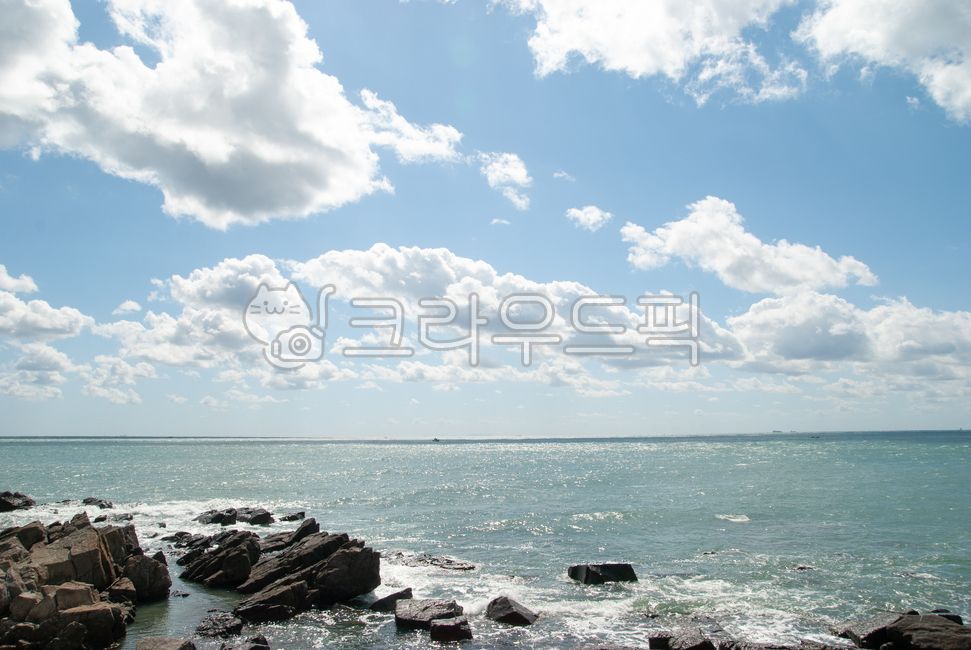 동백섬,누리마루,앞바다,수평선,구름,바다