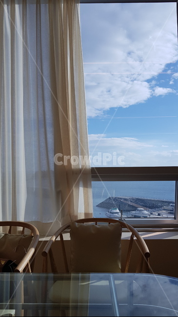 하늘,창밖풍경,구름,맑은날,바닷가,여유,한가로움,sky,free,cloud,landscape,sunnyday,beach