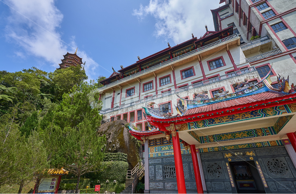 친스위사원,말레이시아,하늘,구름,불교,랜드마크,landmark,tourist attraction,해외,외국,세계,foreign,oversea,world,세계랜드마크,해외랜드마크,외국랜드마크,world landmark,world tourist attraction,종교,신앙,religion,belief,faith,건축물,건물외관,exterior,building,structure,architecture,construction,건물