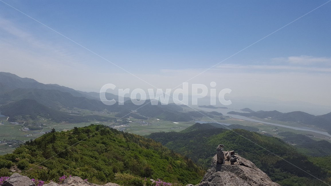 억불산,장흥,전라남도,전남,휴가,등산,정상,운동