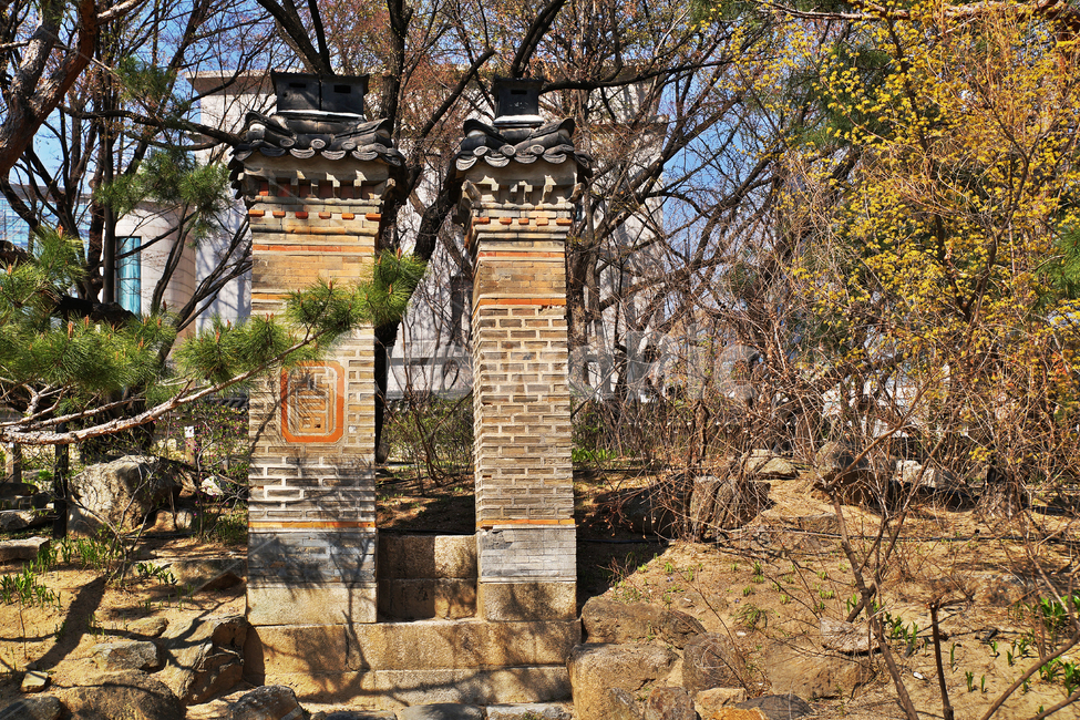 굴뚝,화계,덕수궁,연기,왕실굴뚝,역사,전통,전돌