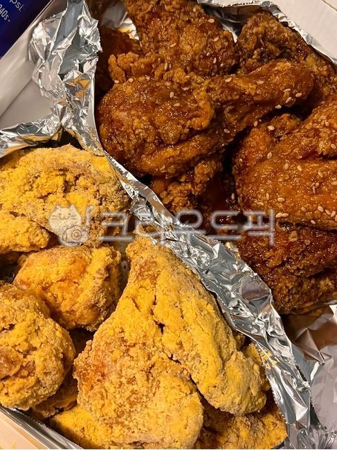 Seasoned Chicken,chicken,Korean Chicken,Prinkle,food