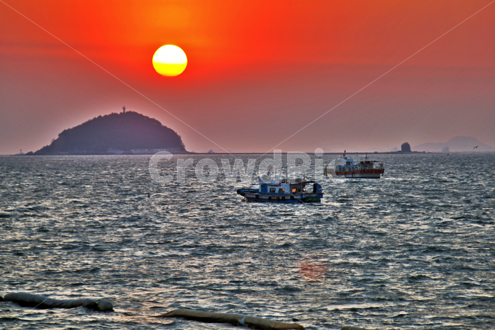 석양,일몰,지는해,붉은해,서해,고깃배,궁평항,화성,섬,산업,industry,industrial,어업,fishery,fishing industry