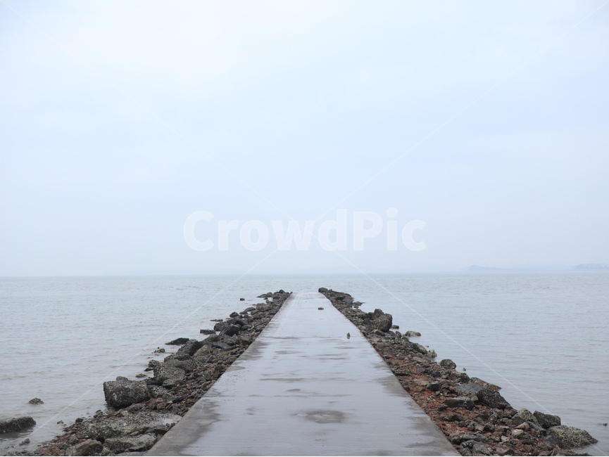 water,물,바다,갯벌,하늘,수평선,horizon,흐림,mudflat,sea,자연,풍경,nature,landscape