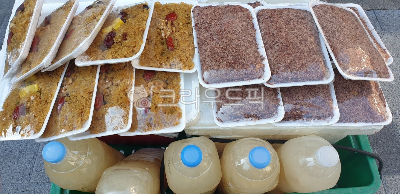 Abbreviated form,Sikhye,rice cake,unique food,food