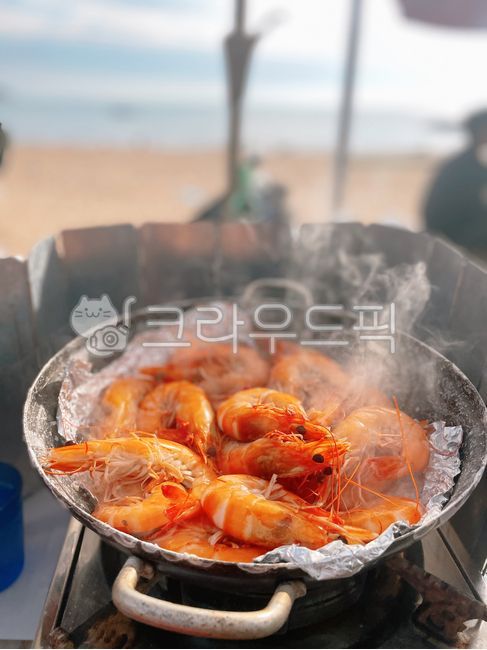 새우,대하구이,바닷가,새우소금구이,대하,바다,바다뷰,새우찜