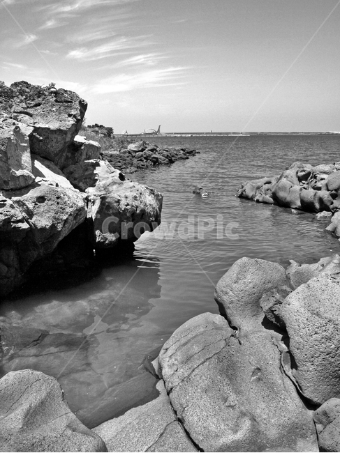 화북천,제주,올레18코스,올레길,바다,기암괴석,흑백,자연,풍경,nature,landscape,흑백,모노톤,monochrome,black and white,water,물,rock,록,outdoors,옥외,ocean,대양,sea,promontory,곶