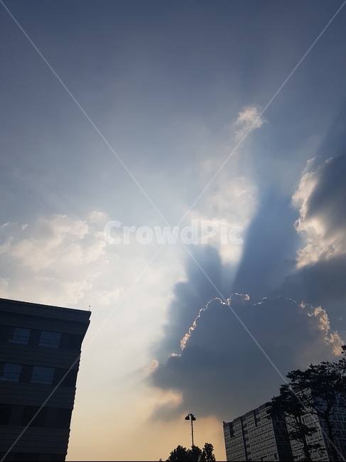 구름,sky,하늘,해질녘,cloud