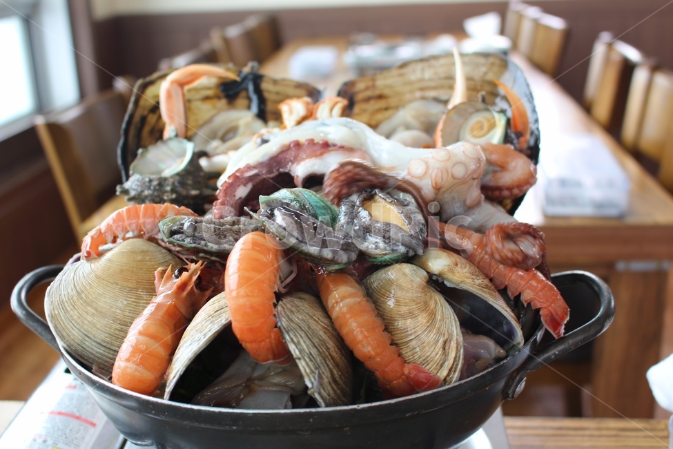 키조개,새우,전복,조개,해물탕,shrimp,prawn,abalone,clam,seafood,stew,seafoodstew,문어,octopus,수산물,해산물,fishery products,seafood