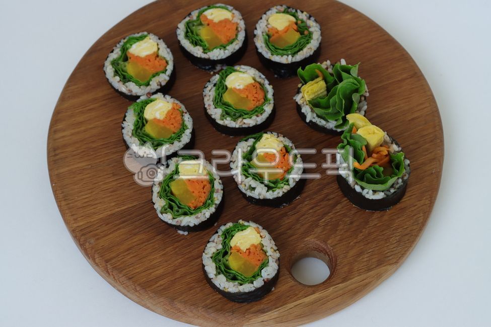 김밥, 음식, 김, 채소, laver, 사진,이미지,일러스트,캘리그라피 - joyfulharu작가