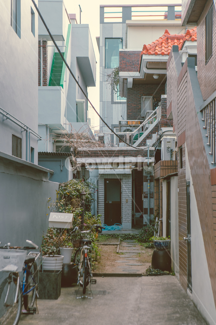골목,자전거,풍경,시골,고향,골목길,alley