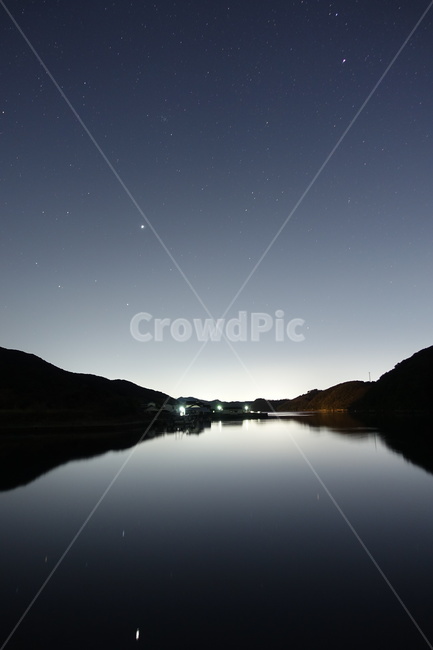 밤,하늘,밤하늘,별,바다,반사,해수면,자연,풍경,nature,landscape,야경,밤,nightscape,night,outdoors,옥외