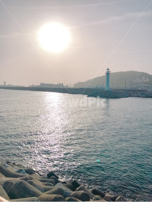 바다,하늘,오션뷰,일출,제주도,해돋이,해,등대,등대,lighthouse