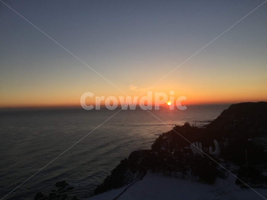 새벽,황혼,붉은하늘,정동진,일출,자연,풍경,nature,landscape,outdoors,옥외,sky,하늘,sunset,일몰,dusk,dawn,red sky,붉은 하늘