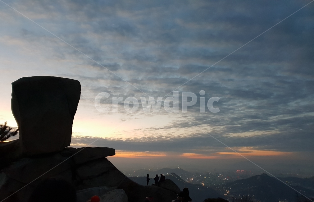 일출,산,바위,노을,풍경,자연,풍경,nature,landscape,outdoors,옥외