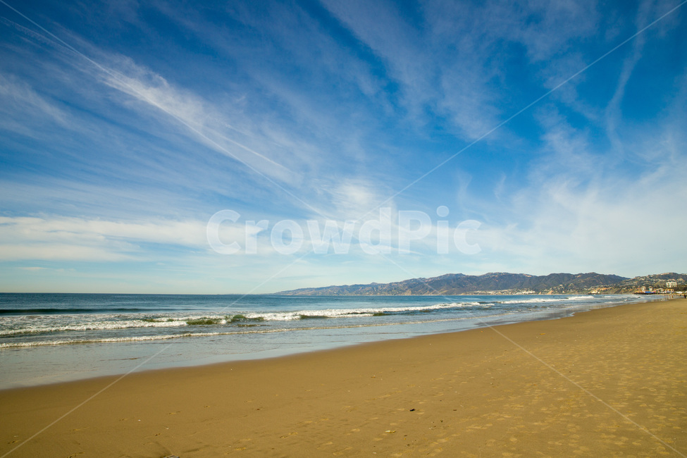 background,beach,beautiful,blue,city,clouds,coast,harbor,holiday,landscape,nature,ocean,outdoor,santamonicacalifornia,scenic,sea,sky,summer,sunrise,sunset,tourism,tropical,vacation,view,water,해안가,미국,로스앤젤레스,산타모니카,해변,하늘,바다,엘에이,물,옥외,자연,모레,백사장