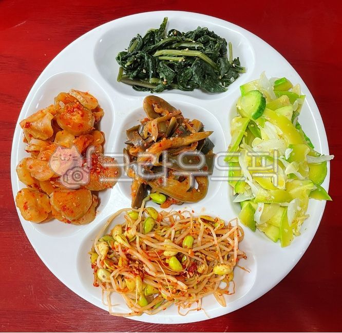 머위나물무침,머위나물,나물무침,나물,양념,호박볶음,둥근호박,호박,볶음,가지무침,콩나물무침,콩나물,오이지무침,오이지,무침,가지,야채,채소,나눔접시,접시,밑반찬,반찬,밥반찬,음식,요리,식사,식재료,dish,food,meal,cook