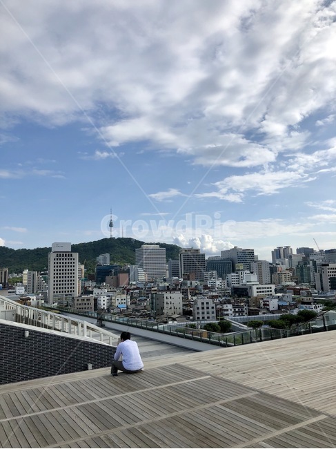 서울,세운상가,남산,전망,풍경,하늘,도심,도시,시티,서울풍경,남산풍경