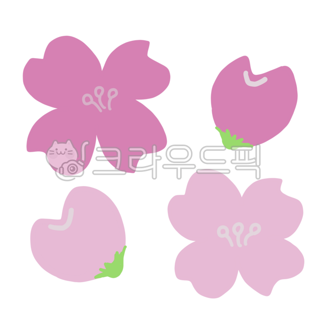 Cherry blossom set,cherry blossom,petals,spring cherry blossom set,spring flowers,cute cherry blossoms,flowers,spring cherry blossoms,cherry blossom petals,hand-drawn cherry blossoms,cherry blossom illustration,simple cherry blossoms,journalin