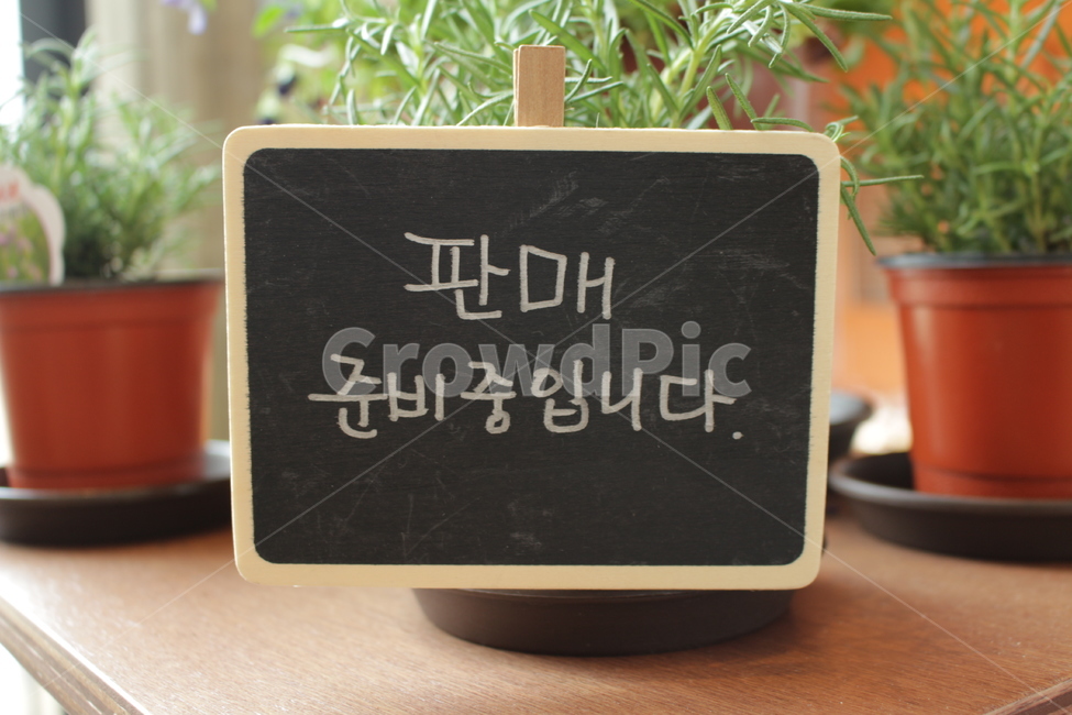 판매준비중입니다,팻말,화분,식용화분,판매준비중