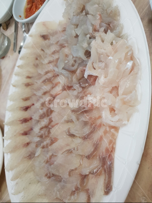 생선회,음식,접시,회,생선