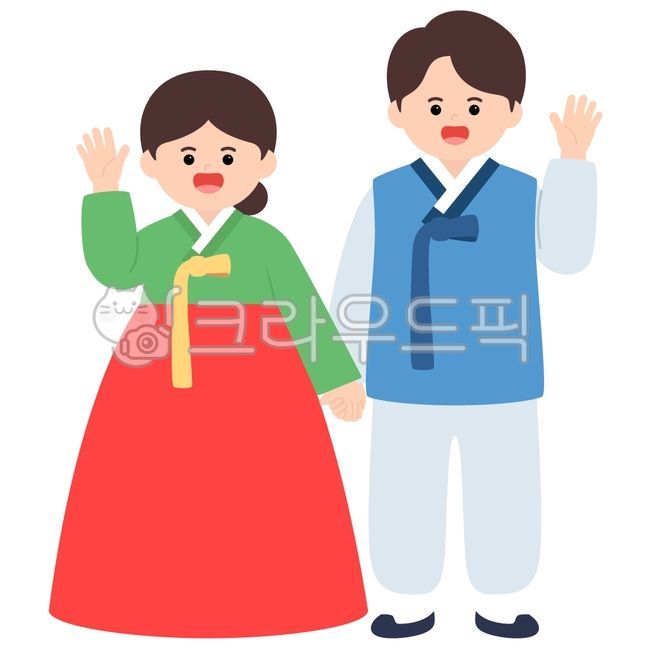 Holiday couple,hanbok couple,holiday family,hanbok woman,hanbok man,adult hanbok,couple hanbok,newlyweds,holiday extended family,New Year's greetings,New Year's greetings,holiday greetings,Lunar New Year greetings,Lunar New Year greet