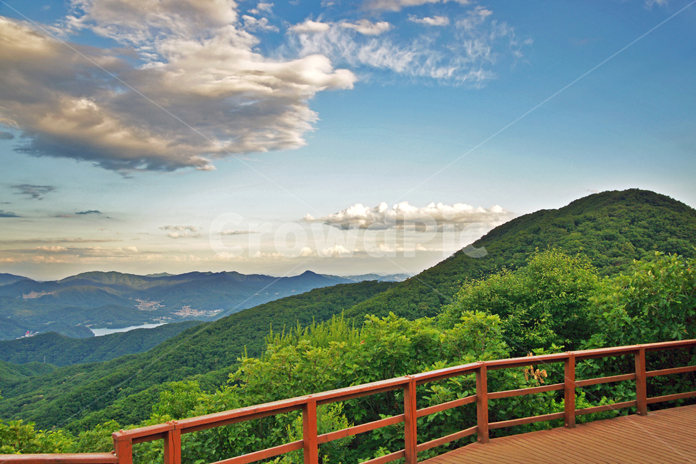 검단산,전망대,흰구름,봉우리,목책,금봉산,자연,자연,풍경,nature,landscape,railing,난간,handrail,banister,outdoors,옥외