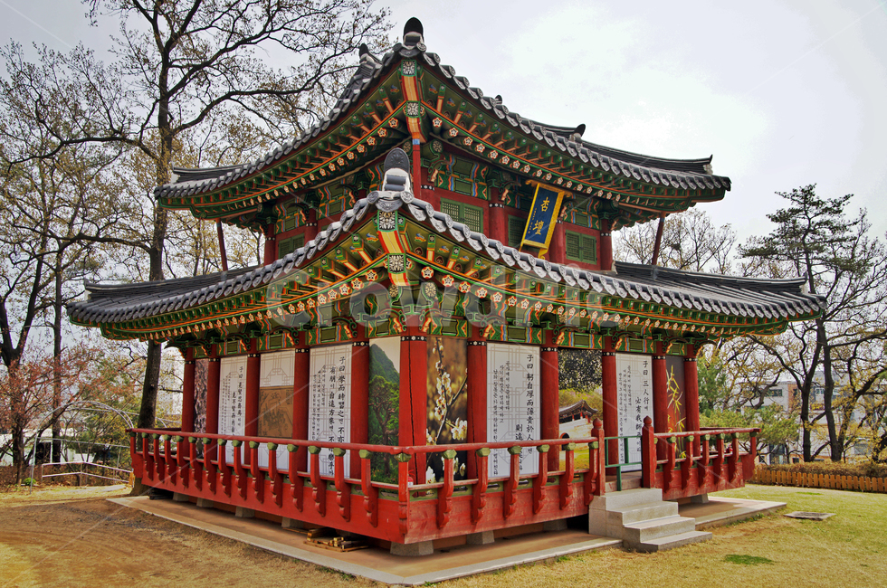 Gyeonggi Provincial Monument No 147,Osan city,Haengdan,Gongseorin,full width,Osan city government office,Gwollisa,shrine