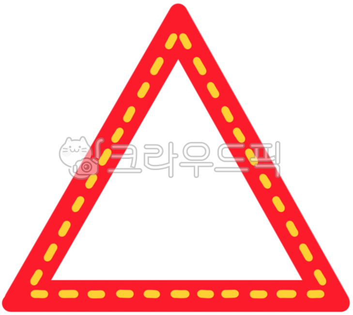 삼각형, 세모, 세모일러스트, 스티치, 점선, 사진,이미지,일러스트,캘리그라피 - 유토피아너작가