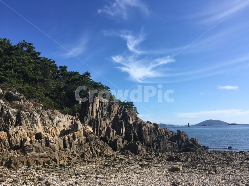 자연,풍경,섬,바다,파란색,cliff,옥외,자연,풍경,nature,landscape,낭떠러지,outdoors