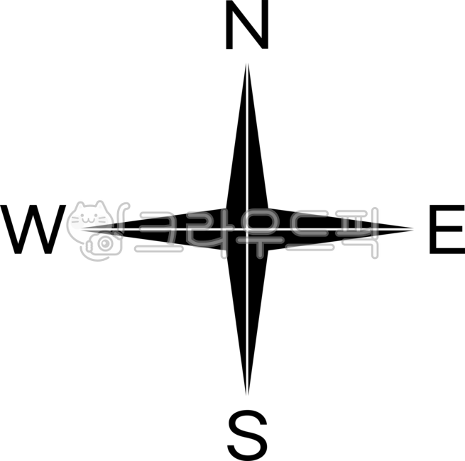 방위표,방향표,방위,방향,동쪽,서쪽,남쪽,북쪽,동,서,남,북,동서남북,4방위표,지도