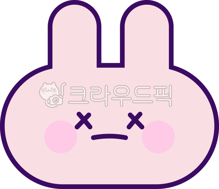 character,face,animal face,expression,rabbit,animal,Emoji,animal expression,emoticon