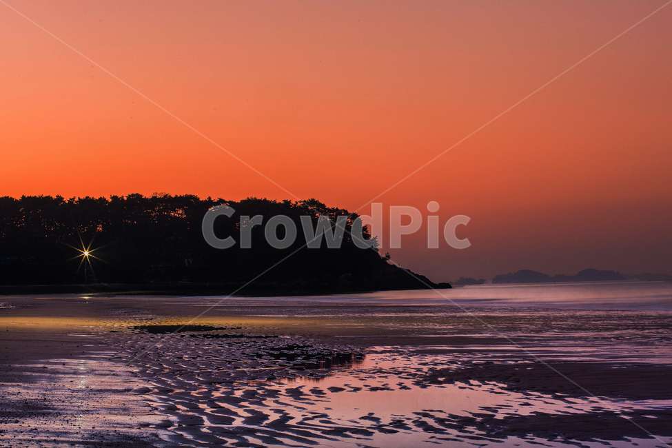 대천,일몰,갯벌,바다,해질녘,자연,풍경,nature,landscape,한국자연풍경,한국자연경관,korea nature landscape,outdoors,옥외,red sky,붉은 하늘,dawn,새벽,dusk,황혼,sunset,sky,하늘