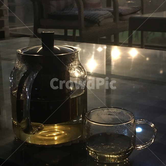 주전자,차,테이블,tea,kettle