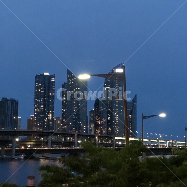 부산,마린시티,busan,바다,도시,blue,하늘,랜드마크