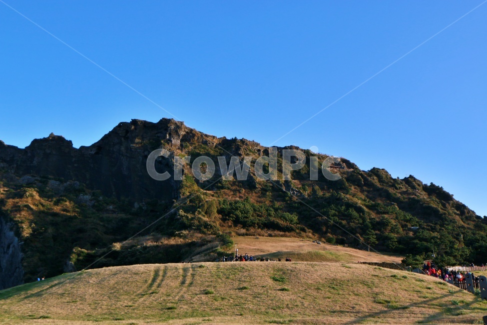 제주도,성산일출봉,산,야외,서귀포시,관광명소