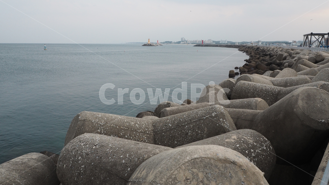 바다,테트라포드,tetrapod,구조물,방파제,시멘트구조물,sea,structure,seawall