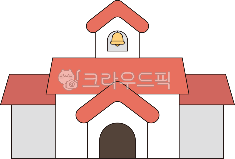 학교,아이콘,건물,일러스트,그림