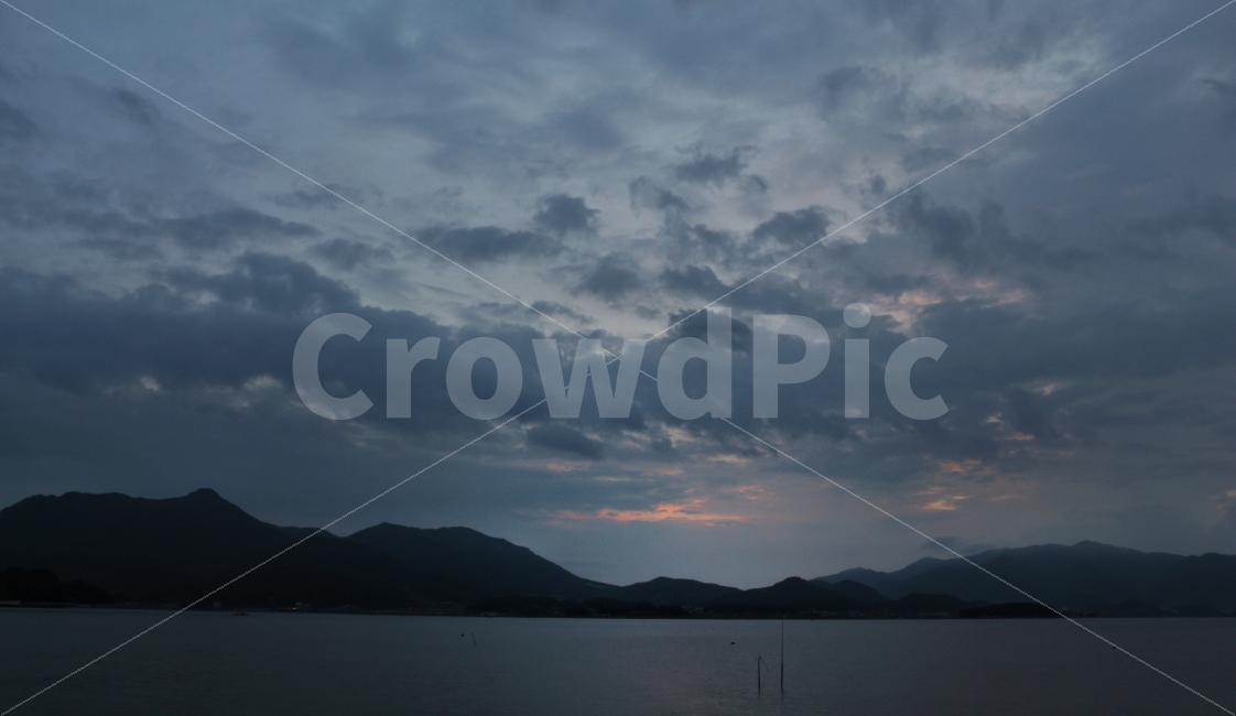 바다,일몰,노을,구름,파란색,자연,풍경,nature,landscape,outdoors,옥외,weather,날씨