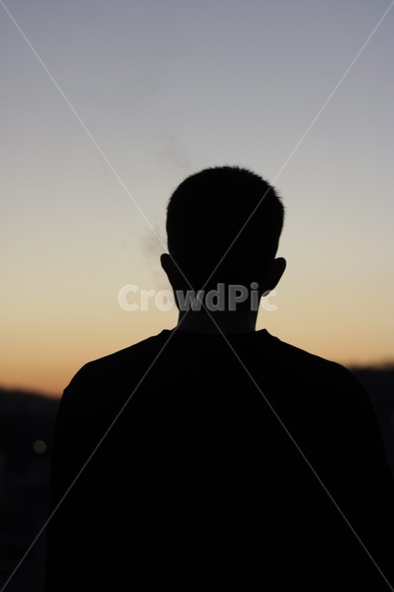 노을,감성,짙은,뒷모습,공감,사람,인물,인간,human,person,남성,남자,man,male,인물실루엣,사람실루엣,character silhouette,human silhouette,silhouette,실루엣,nature,자연,outdoors,옥외