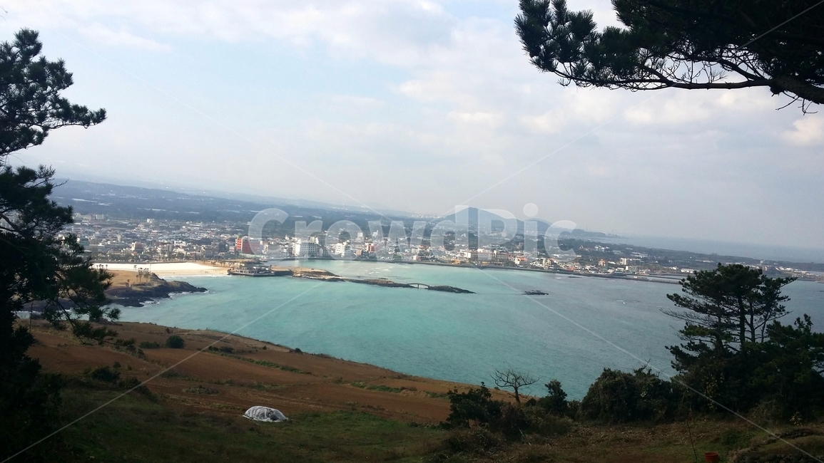 제주도,오름,바다,해수욕장,함덕,풍경,land,shoreline,nature