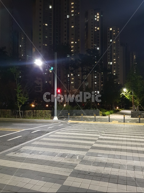 가로등,저녁,야경,풍경,신호등,교통,교통수단,traffic,transportation