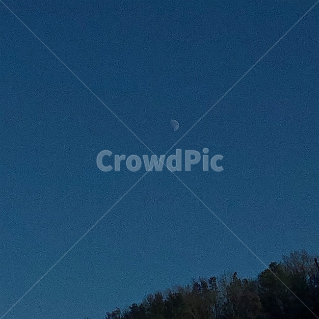 하늘,달,sky,moon,blue