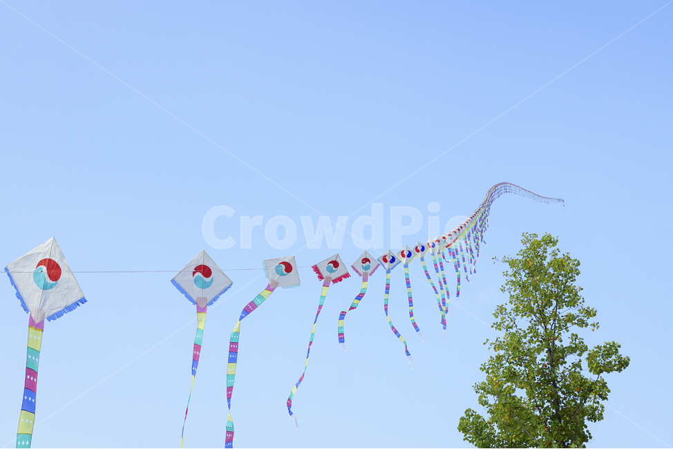 풍경사진,파란하늘,연,태극연,가을,나무,연날리기,Landcape,bluesky,tree,autumn,전통놀이,한국전통,한국문화,korean traditional,korean culture,스포츠,레저,운동,sports,leisure,exercise