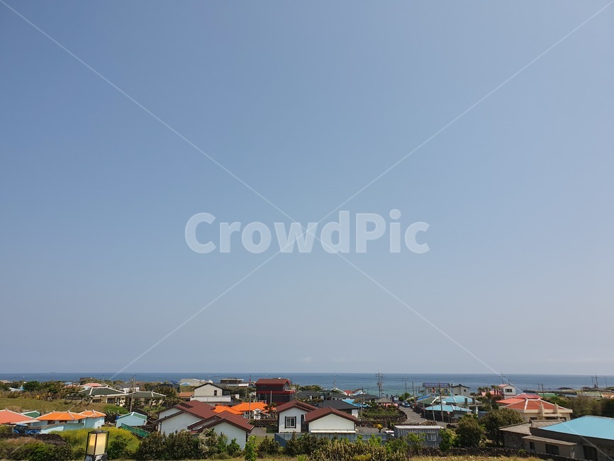 제주,제주도,시골,제주도마을,마을,마을풍경,시골집,바다마을